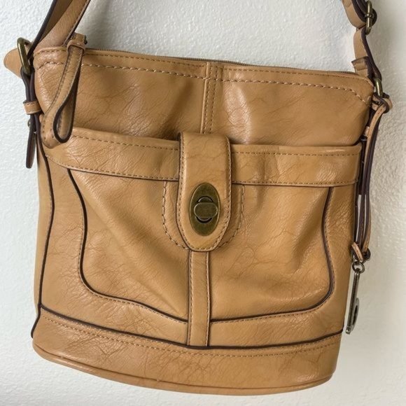 B.O.C. Born Concept Tan Faux Leather Purse - Picture 6 of 16